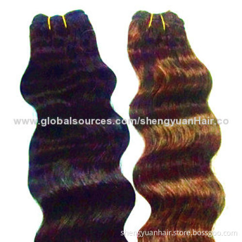100% Malaysian Virgin Hair Weaves, 100g/pc, Remy Human Hair